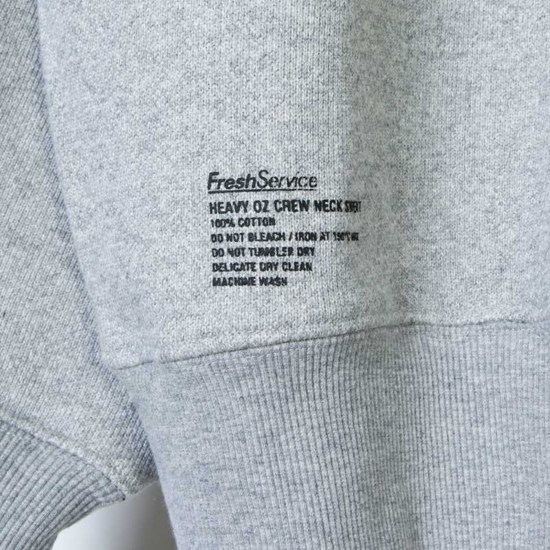 Fresh Service (フレッシュサービス) HEAVY OZ CREW NECK SWEAT