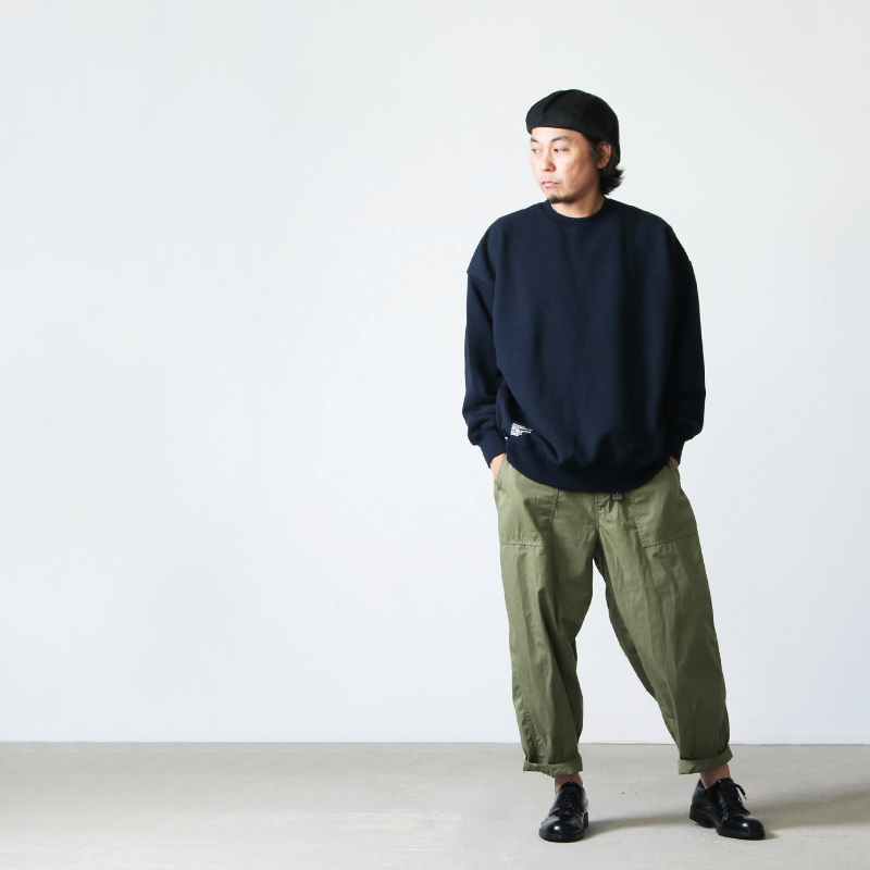 Fresh Service (フレッシュサービス) HEAVY OZ CREW NECK SWEAT