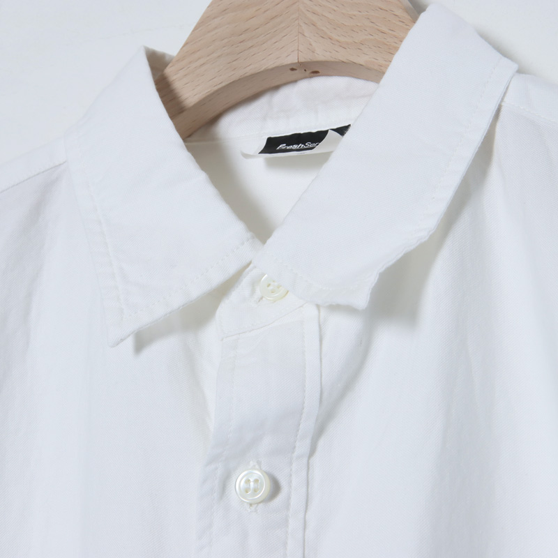 Fresh Service (フレッシュサービス) OXFORD FLAP POCKET L/S SHIRT