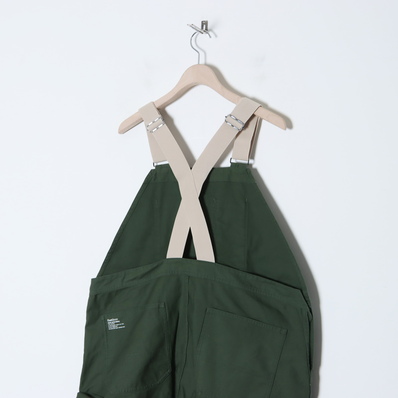 Fresh Service (フレッシュサービス) BACK SATIN OVERALL / バック