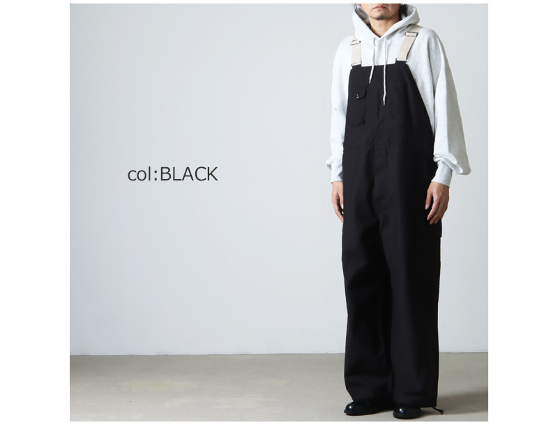 Fresh Service (フレッシュサービス) BACK SATIN OVERALL / バック