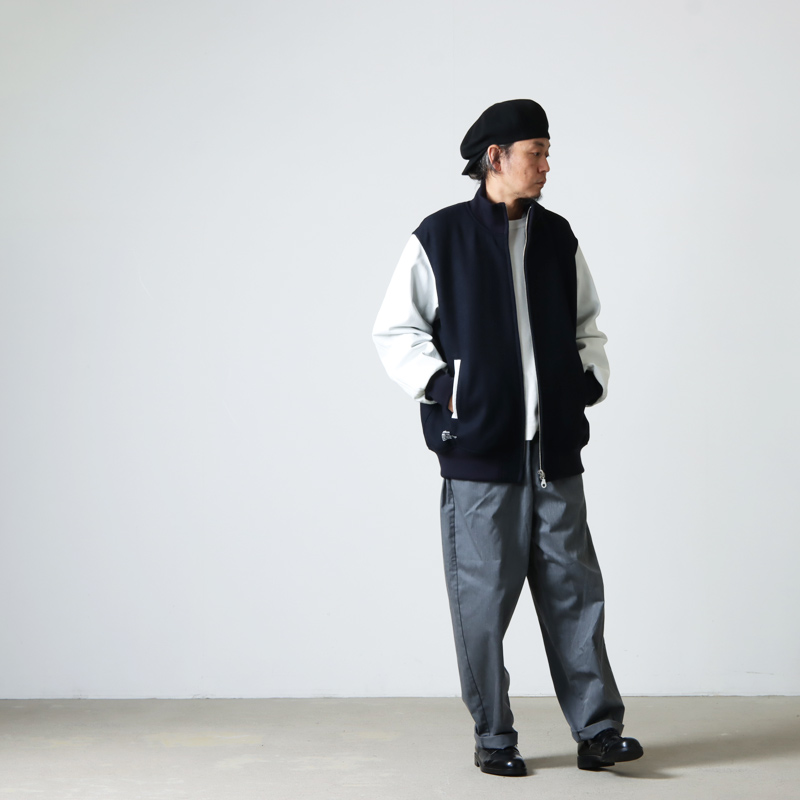 Fresh Service VARSITY JACKET ネイビー-