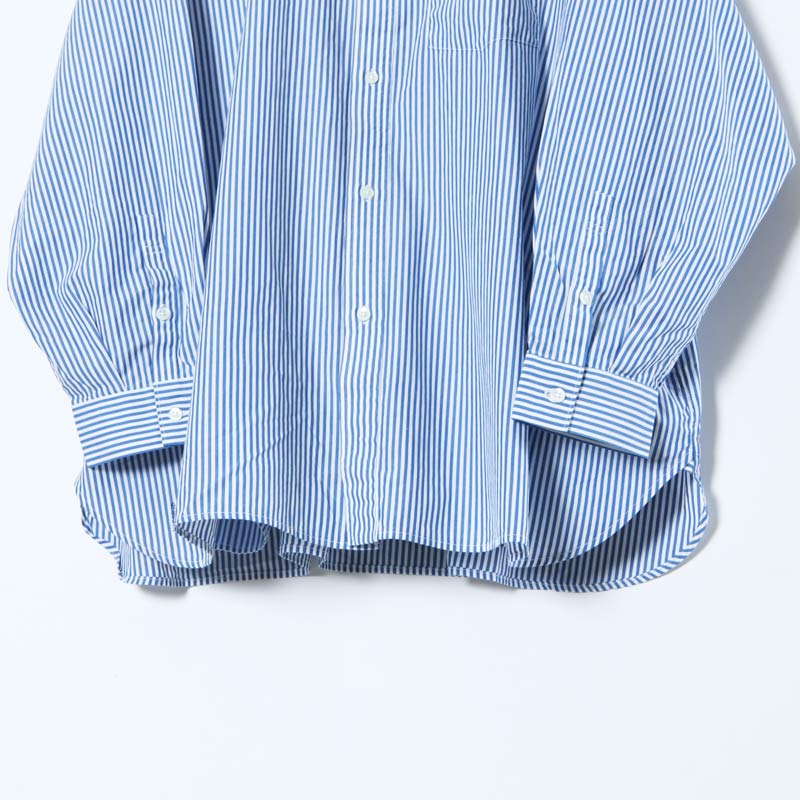 Fresh Service(եå奵ӥ) CORPORATE STRIPE REGULAR COLLAR SHIRT