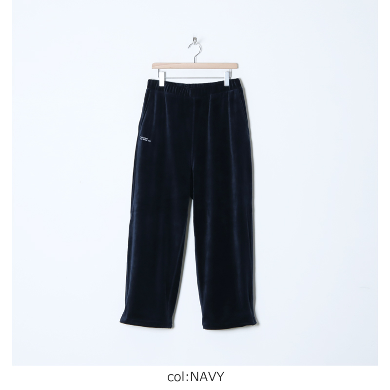 23AWVELOUフレッシュサービス VELOUR JERSEY PANTS ベロアパンツ グレー