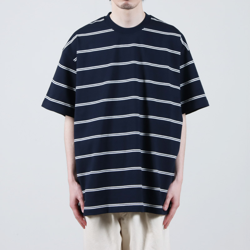 Fresh Service (フレッシュサービス) MULTI BORDER S/S TEE / マルチボーダーショートスリーブティー