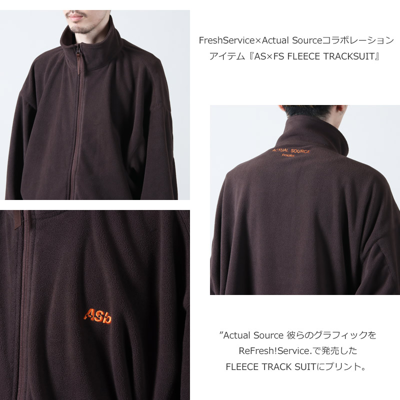 Fresh Service(եå奵ӥ) ASFS FLEECE TRACKSUIT