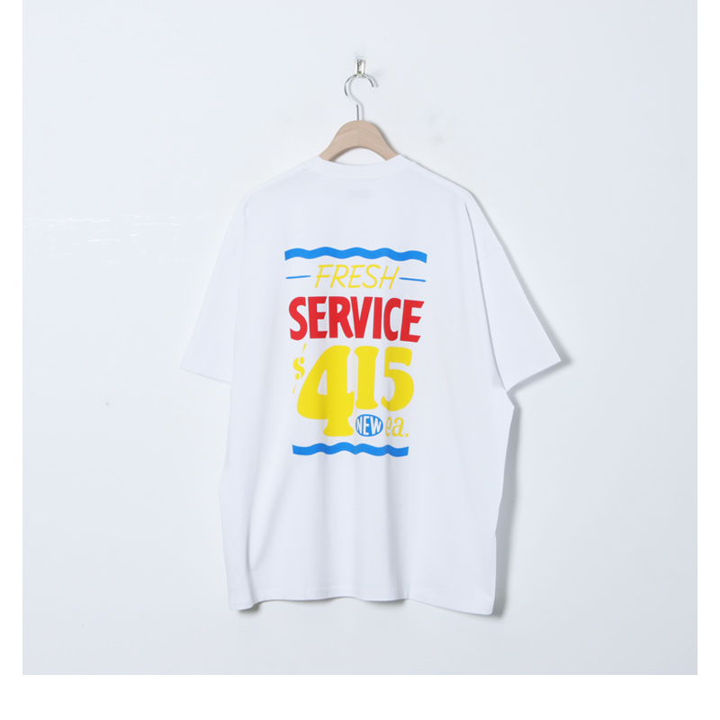 Fresh Service(եå奵ӥ) CORPORATE PRINTED S/S TEE SIGN PAINT