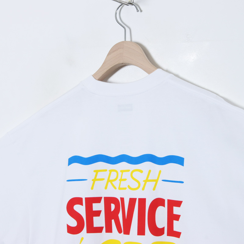 Fresh Service(եå奵ӥ) CORPORATE PRINTED S/S TEE SIGN PAINT