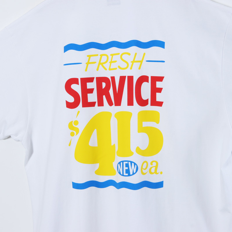 Fresh Service(եå奵ӥ) CORPORATE PRINTED S/S TEE SIGN PAINT