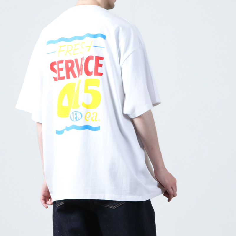 Fresh Service(եå奵ӥ) CORPORATE PRINTED S/S TEE SIGN PAINT