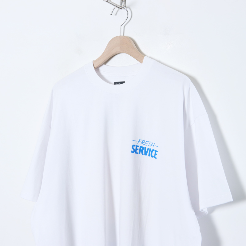 Fresh Service(եå奵ӥ) CORPORATE PRINTED S/S TEE SIGN PAINT