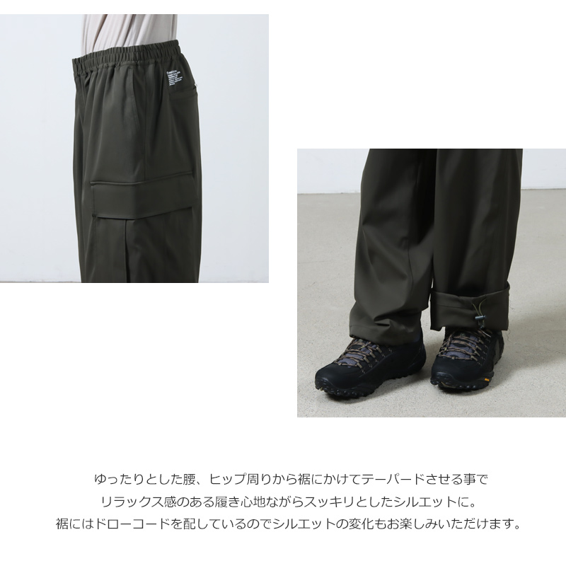 Fresh Service(եå奵ӥ) CORDURA TWILL STRETCH TRACK CARGO PANTS