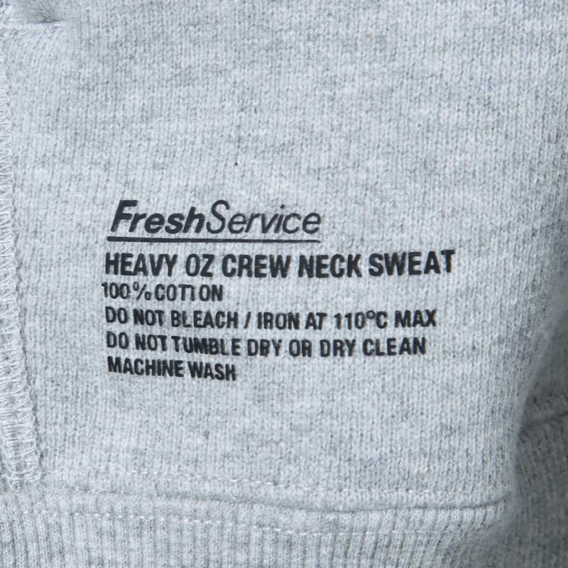 Fresh Service(եå奵ӥ) HEAVY OZ CREW NECK SWEAT