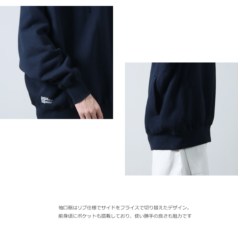 Fresh Service(եå奵ӥ) HEAVY OZ ALF ZIP PULLOVER