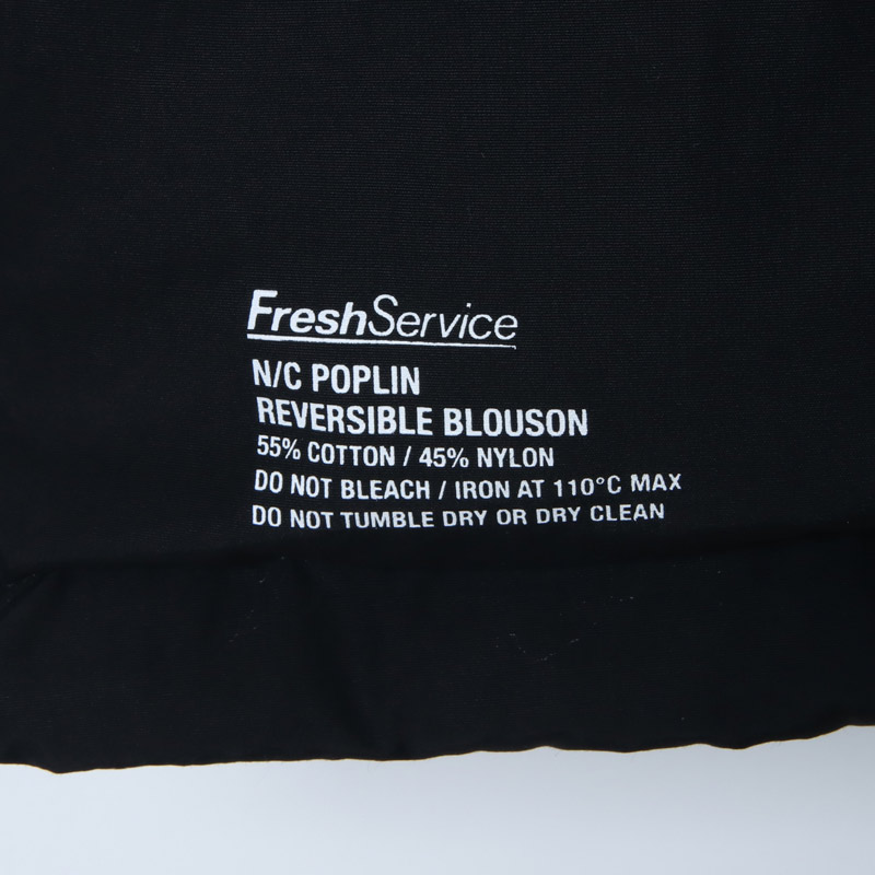 Fresh Service(եå奵ӥ) N/C POPLIN REVERSIBLE BLOUSON