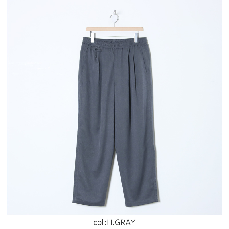 Fresh Service(եå奵ӥ) COOLFIBER TWO TUCK EASY PANTS