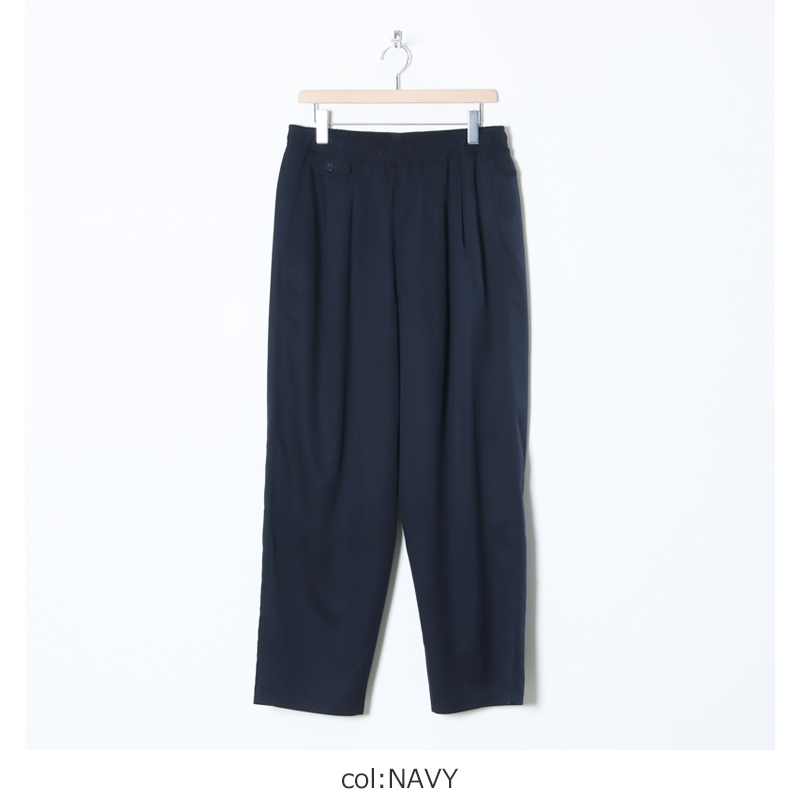 Fresh Service(եå奵ӥ) COOLFIBER TWO TUCK EASY PANTS