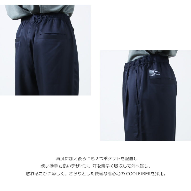 Fresh Service(եå奵ӥ) COOLFIBER TWO TUCK EASY PANTS