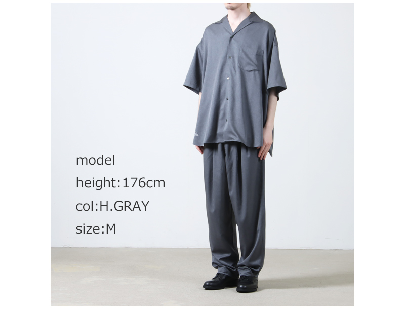 Fresh Service(եå奵ӥ) COOLFIBER TWO TUCK EASY PANTS
