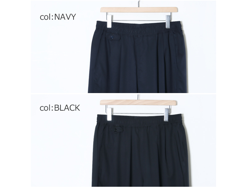 Fresh Service(եå奵ӥ) COOLFIBER TWO TUCK EASY PANTS