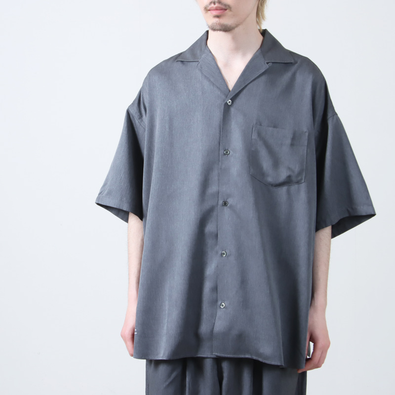 Fresh Service(եå奵ӥ) COOLFIBER OPEN COLLAR S/S SHIRT