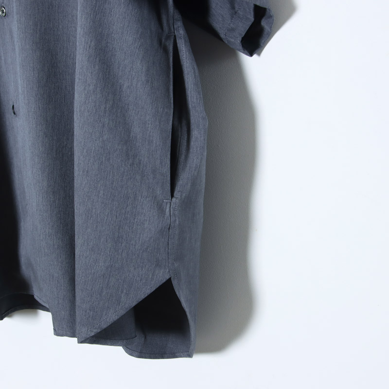 Fresh Service(եå奵ӥ) COOLFIBER OPEN COLLAR S/S SHIRT