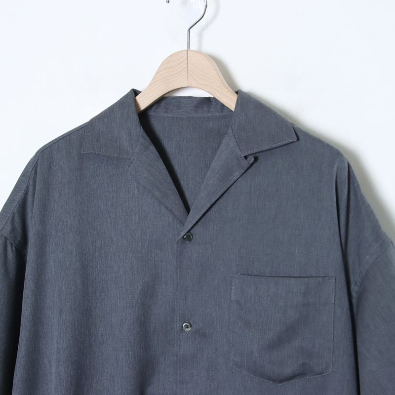 Fresh Service(եå奵ӥ) COOLFIBER OPEN COLLAR S/S SHIRT