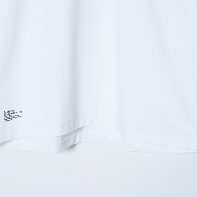 Fresh Service (フレッシュサービス) DRY PIQUE JERSEY S/S POLO