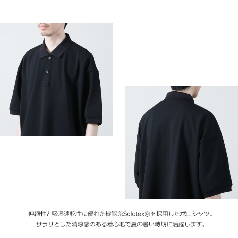 Fresh Service (フレッシュサービス) DRY PIQUE JERSEY S/S POLO