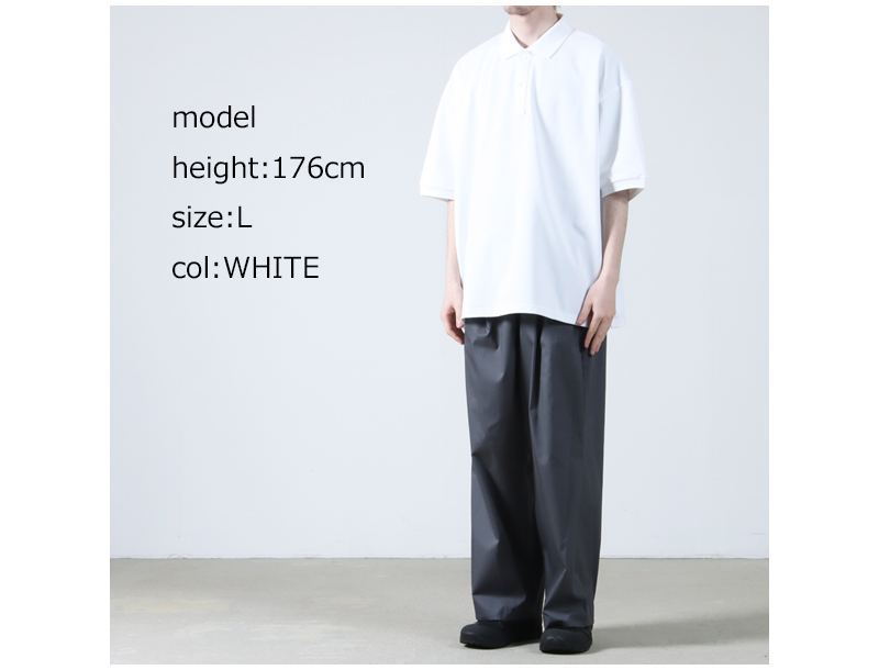 Fresh Service (フレッシュサービス) DRY PIQUE JERSEY S/S POLO