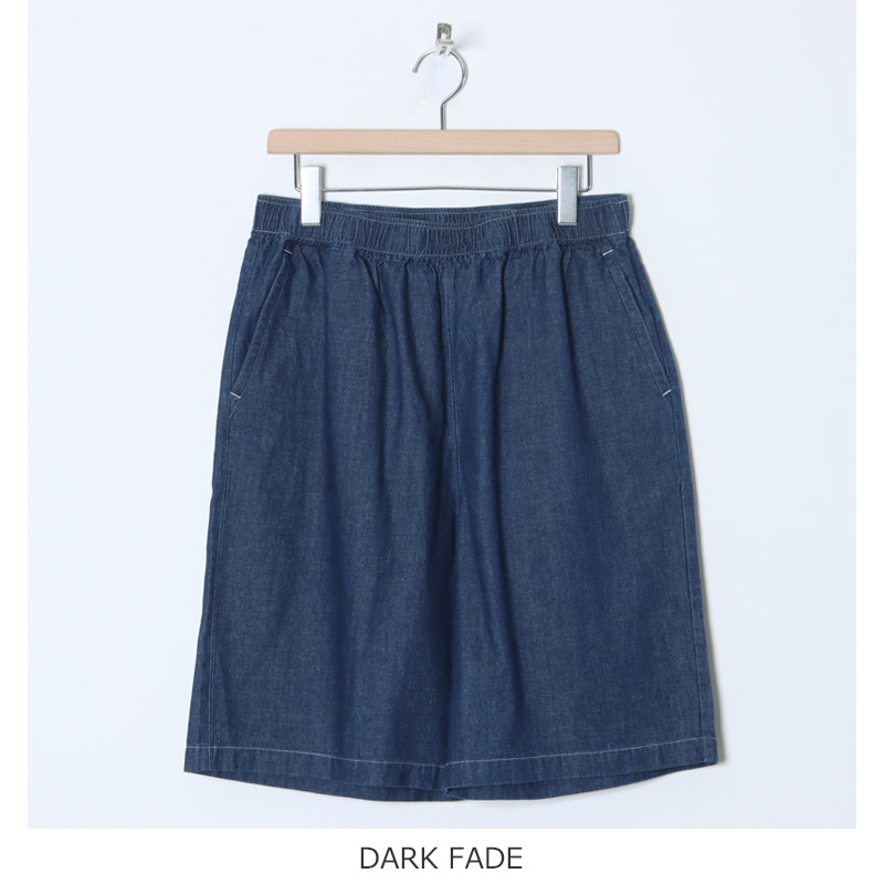 Fresh Service(եå奵ӥ) LIGHT DENIM EASY SHORTS