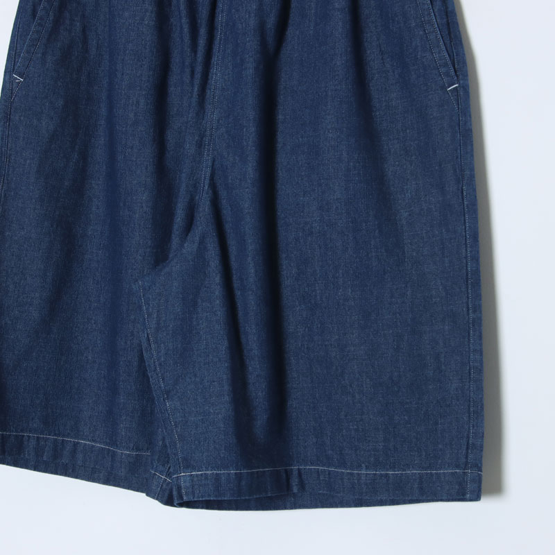 Fresh Service(եå奵ӥ) LIGHT DENIM EASY SHORTS