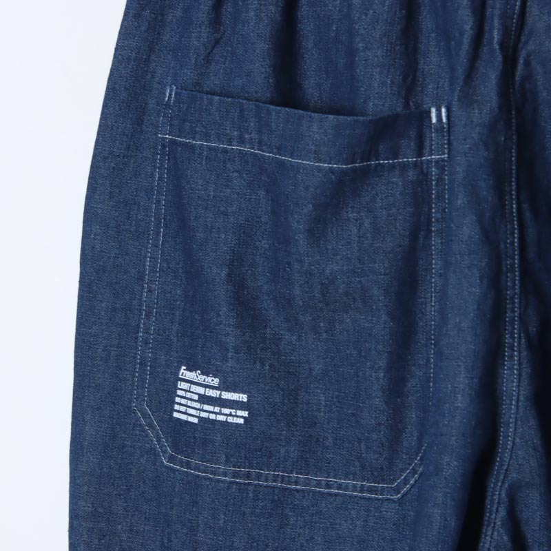 Fresh Service(եå奵ӥ) LIGHT DENIM EASY SHORTS