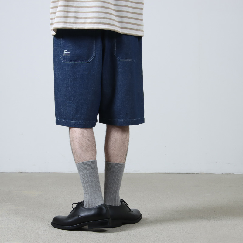 Fresh Service(եå奵ӥ) LIGHT DENIM EASY SHORTS
