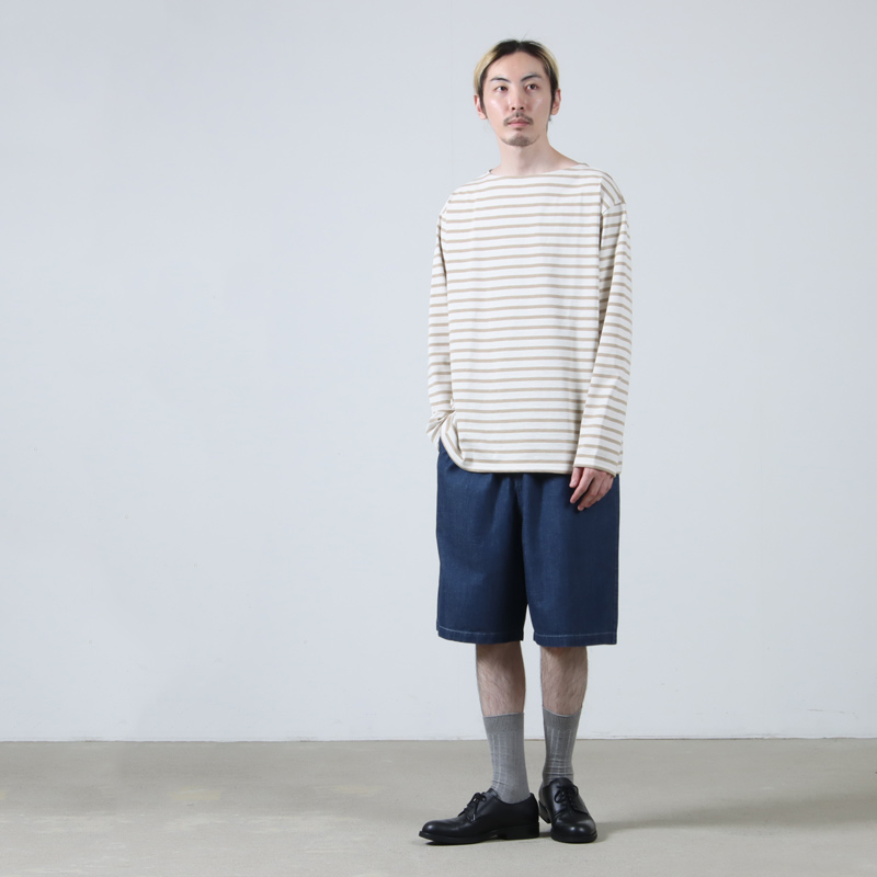 Fresh Service(եå奵ӥ) LIGHT DENIM EASY SHORTS