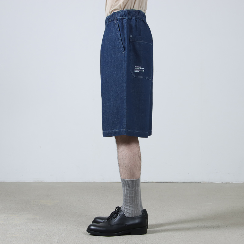Fresh Service(եå奵ӥ) LIGHT DENIM EASY SHORTS