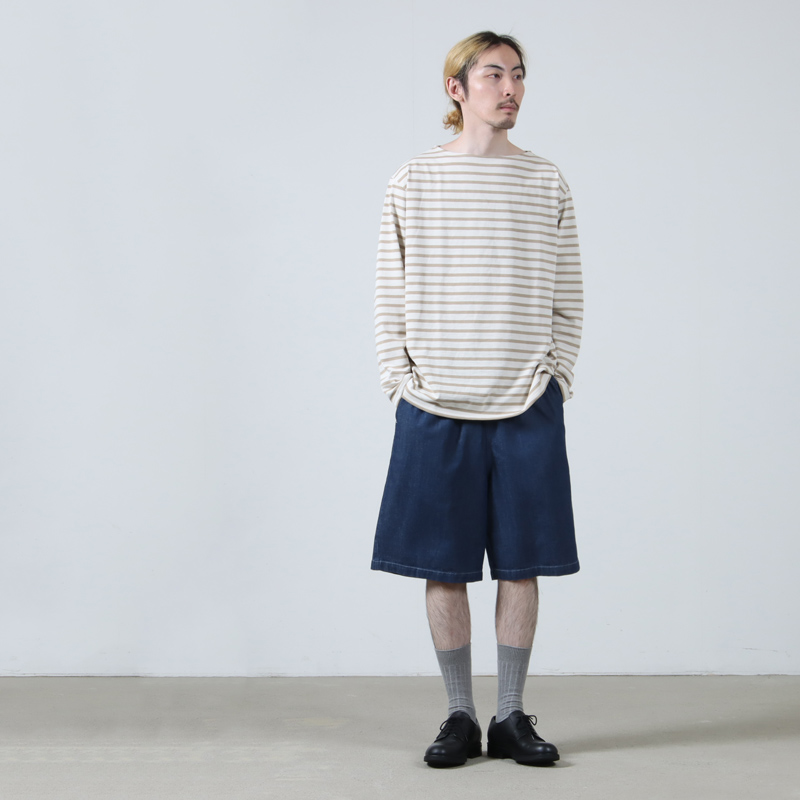Fresh Service(եå奵ӥ) LIGHT DENIM EASY SHORTS