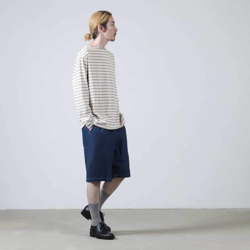 Fresh Service(եå奵ӥ) LIGHT DENIM EASY SHORTS