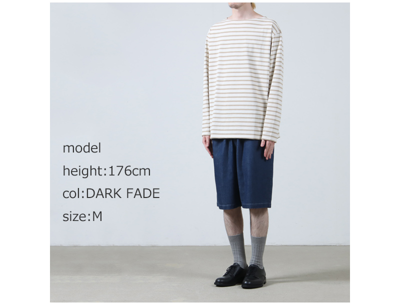 Fresh Service(եå奵ӥ) LIGHT DENIM EASY SHORTS