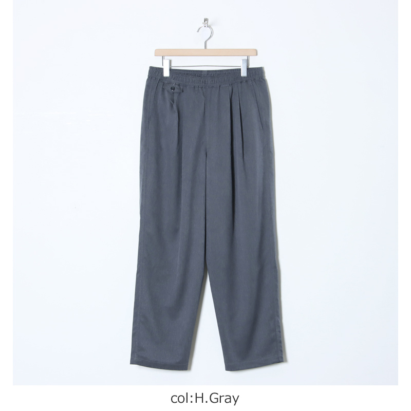 Fresh Service(եå奵ӥ) COOLFIBER TWO TUCK EASY PANTS