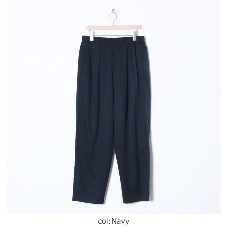 Fresh Service(եå奵ӥ) COOLFIBER TWO TUCK EASY PANTS