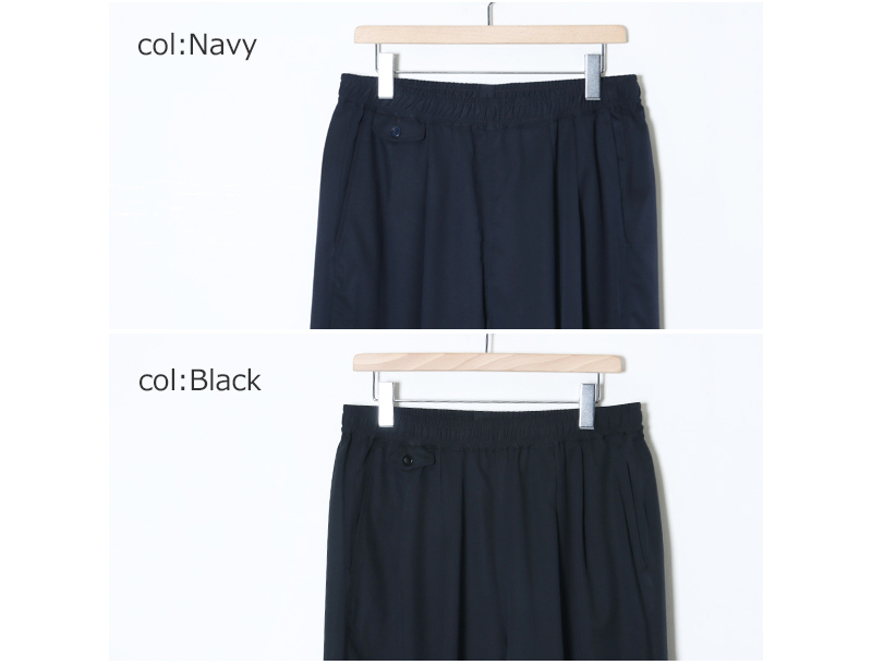 Fresh Service(եå奵ӥ) COOLFIBER TWO TUCK EASY PANTS
