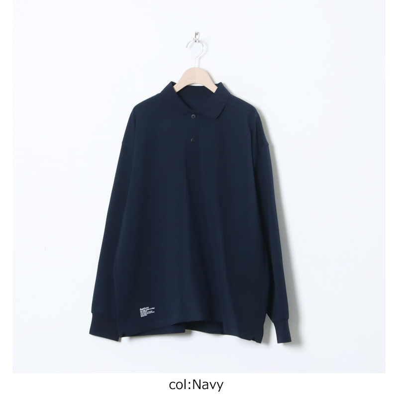Fresh Service(եå奵ӥ) DRY PIQUE JERSEY L/S POLO