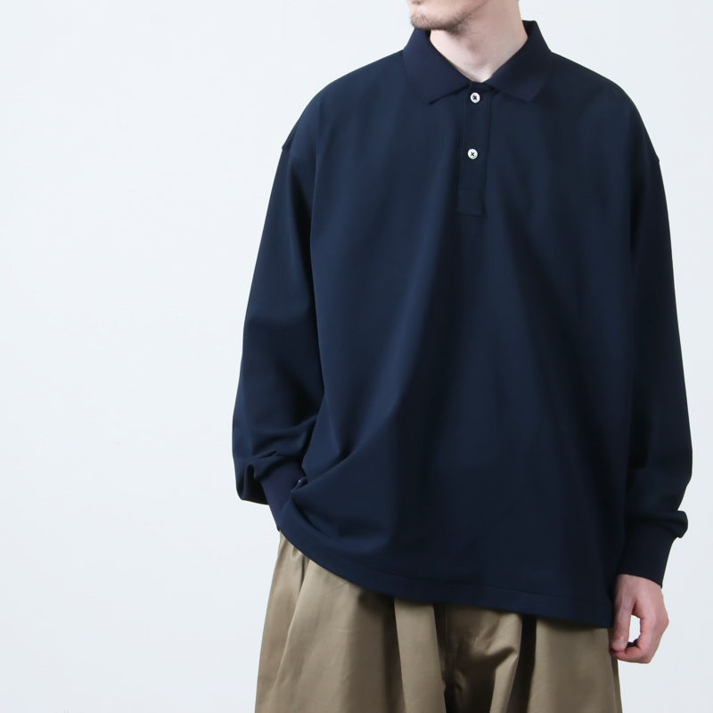 Fresh Service(եå奵ӥ) DRY PIQUE JERSEY L/S POLO