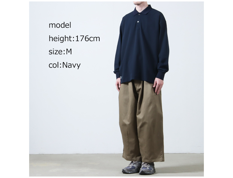 Fresh Service(եå奵ӥ) DRY PIQUE JERSEY L/S POLO