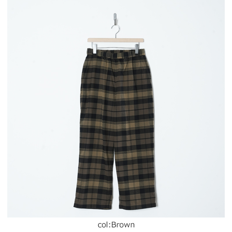 Fresh Service(եå奵ӥ) FLANNEL CHECK UTILITY OVER PANTS