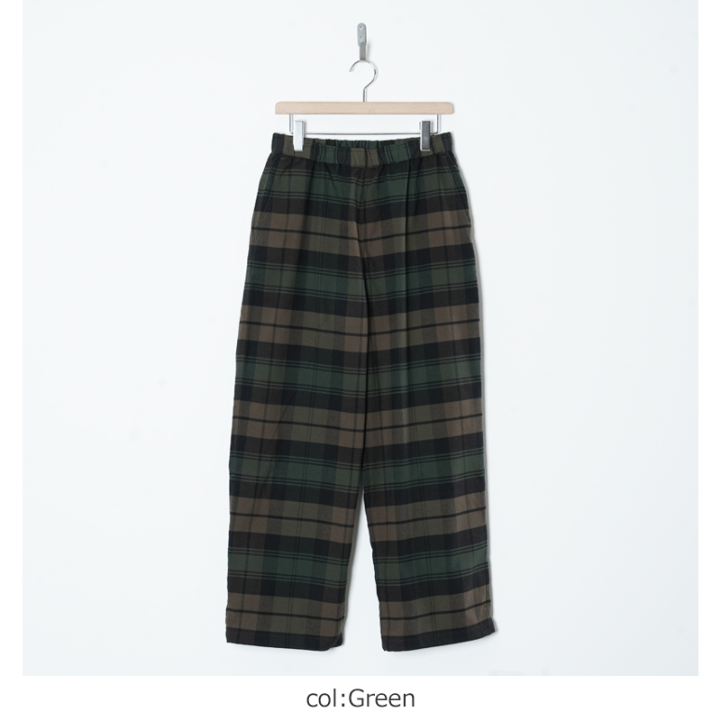 Fresh Service(եå奵ӥ) FLANNEL CHECK UTILITY OVER PANTS