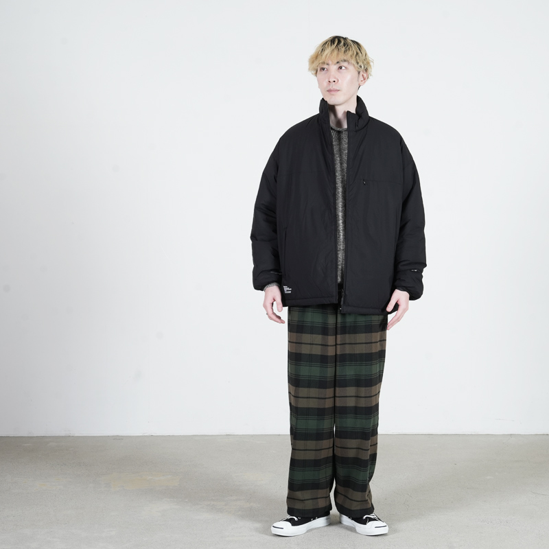 Fresh Service(եå奵ӥ) FLANNEL CHECK UTILITY OVER PANTS