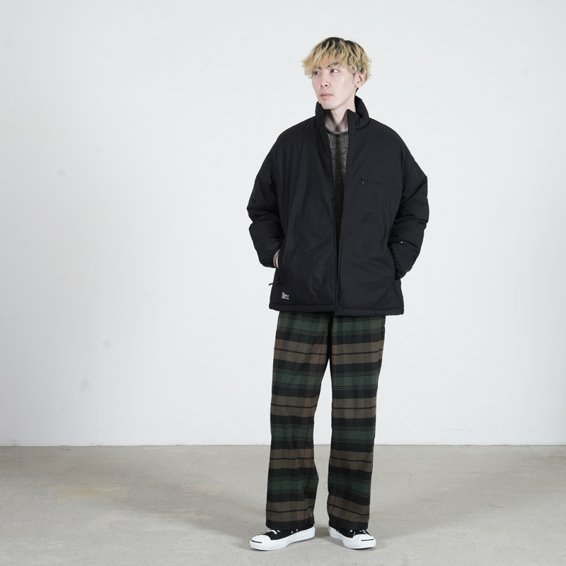 Fresh Service(եå奵ӥ) FLANNEL CHECK UTILITY OVER PANTS