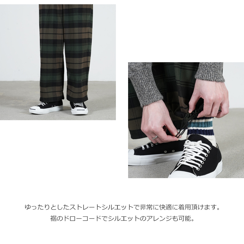 Fresh Service(եå奵ӥ) FLANNEL CHECK UTILITY OVER PANTS